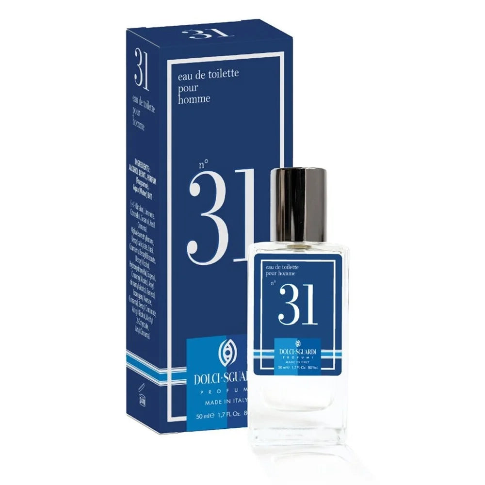 Trade Shop - Profumo Di Geolier Per Uomo N°31 Da 50 Ml Fragranza Decisa Intensa Eaudetoilette -