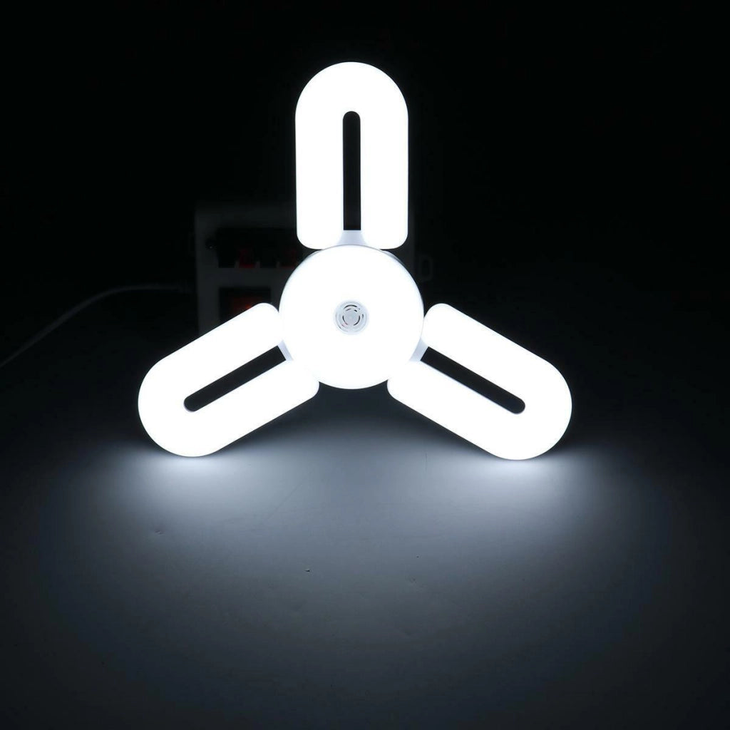 LAMPADA LAMPADARIO DEFORMABILE LED 35W 6500K 3 VIE BIANCA ATTACCO E27