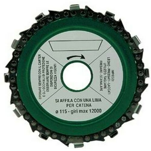DISCO SMERIGLIATRICE A CATENA SHARP MM. 115