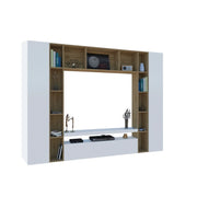 Parete Attrezzata Moderna per Soggiorno 270X35X210cm - CHRONOS