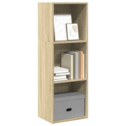 Libreria Rovere Sonoma 40x30x114 cm in Legno Multistrato 857869