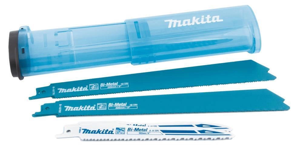 Makita B-44448 Set Lame per Sega Alternativa 6 pezzi BiM Legno e Metallo 150 228 mm