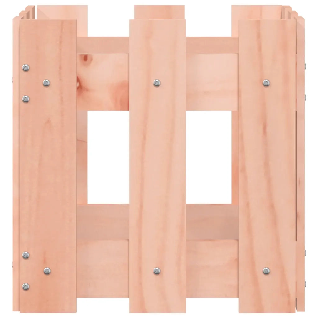 Fioriera Giardino Design Recinzione 30x30x30cm Massello Douglas 832445