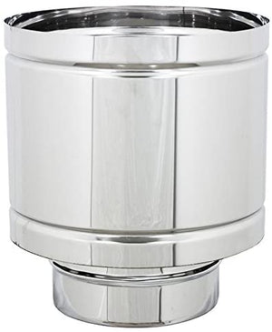 FUMAIOLO A BOTTE IN ACCIAIO INOX D.25