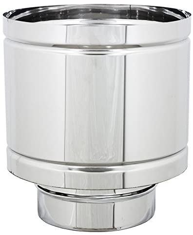 FUMAIOLO A BOTTE IN ACCIAIO INOX D.25