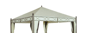 Telo di copertura per gazebo acciaio in SANTO DOMINGO MT.3X3