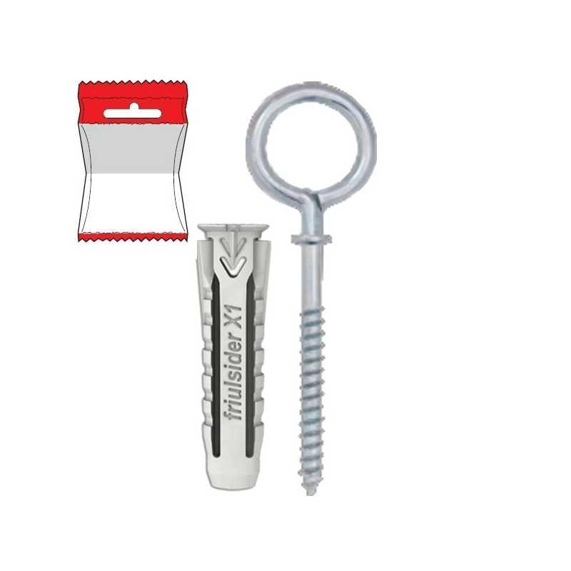 Tassello X1 6X30 Occhiolo Chiuso pz. 8 Fsider