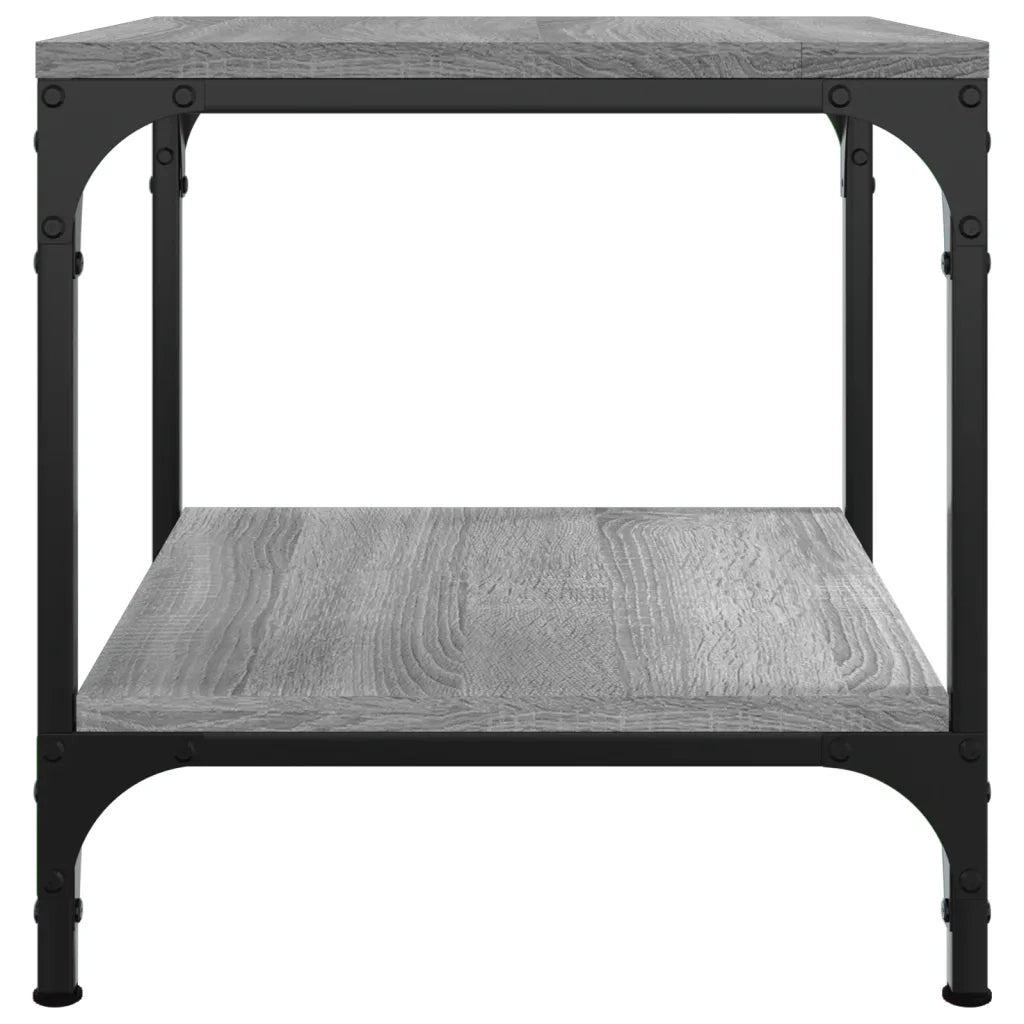 2 pz Tavolini da salotto | Tavolino da caff¨¨ | Tavolino da Soggiorno grigio sonoma 40x40x40 cm in Legno Multistrato