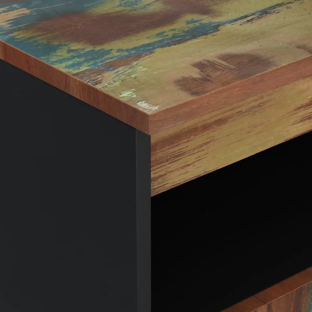Credenza con 2 Ante 60x33x75 cm in Legno Massello di Recupero 352915