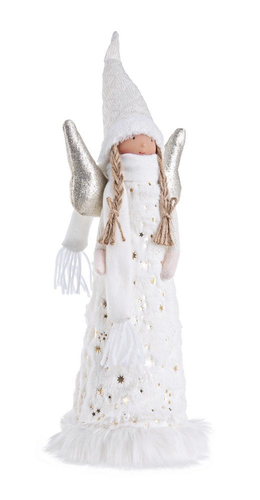 Angelo di Natale Charlenne Statuetta Luminosa Led Decorazione Addobbi Natalizi