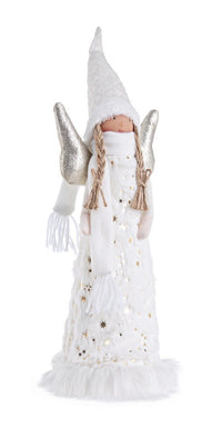 Angelo di Natale Charlenne Statuetta Luminosa Led Decorazione Addobbi Natalizi