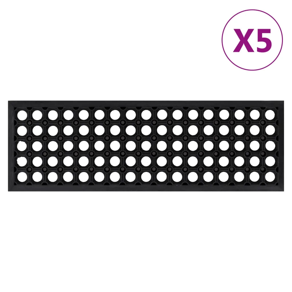 Tappetino per Scale 5 pz 25x75 cm in Gommacod mxl 86788