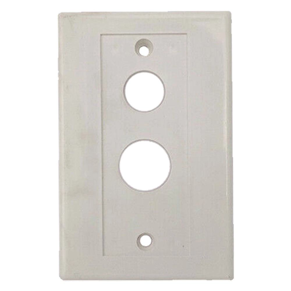 PLACCA PER ARGANO A FUNE colore bianco- 5 pezzi  - BricoGo