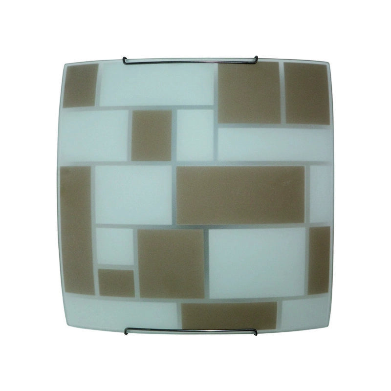 PLAFONIERA DORA D 30 CM 1 LUCE E27 F ACC BCO-MA- 4,0 pz