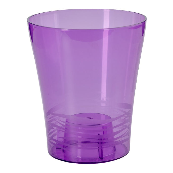 Vaso per Orchidee tondo Ø 16 cm Teraplast Color: VIOLA VANDA