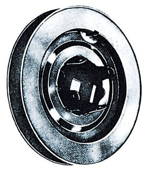 puleggia zincata da cm.22 cod:ferx.2927