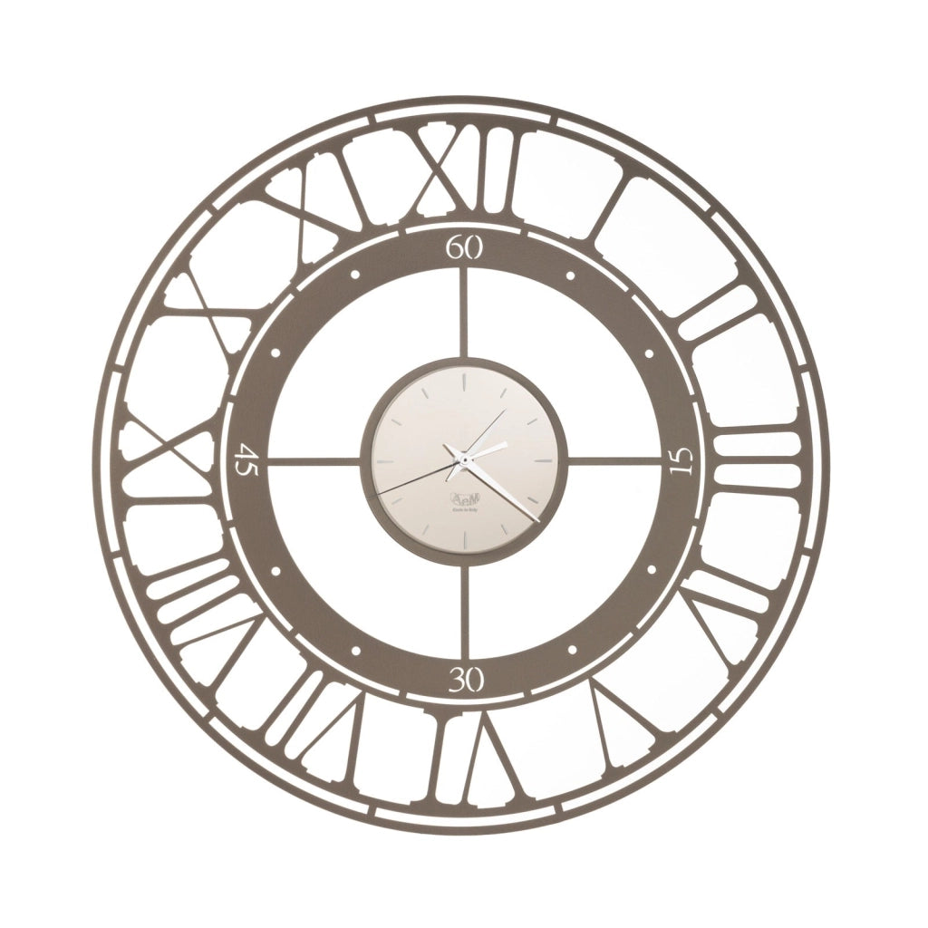 Orologio di design da parete Koros 50 Bronzo