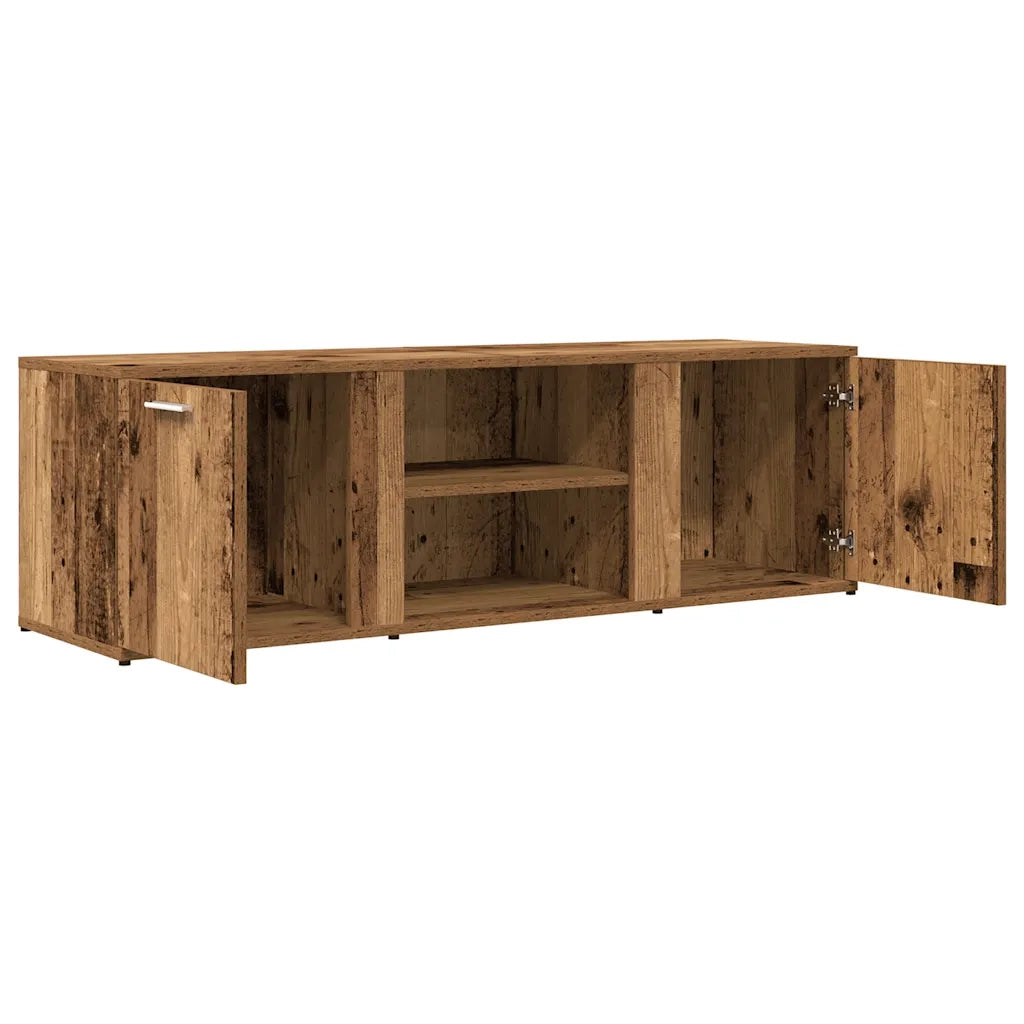 Mobile Porta TV Legno Antico 120x34x37 cm in Legno Multistrato 855974