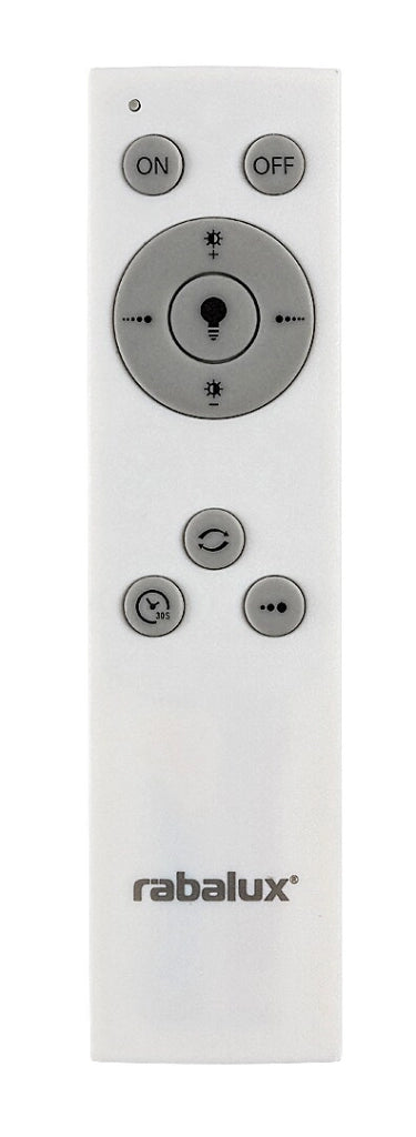 Plafoniera LED tonda Ø40 nera 24W dimmer con telecomando