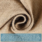 Telaio per lenzuola di cotone - 20 m x 30 cm - decorazione da tavola per matrimoni - decorazione rustica - decorazione da tavola per matrimoni e feste - Capodanno - eventi di Natale