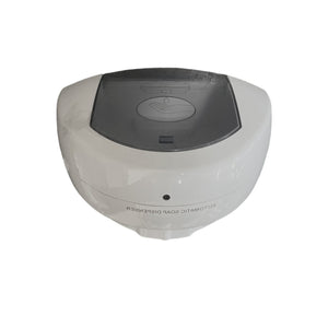 Dispenser erogatore automatico per sapone liquidi igenizzante a muro con sensore fotocellula