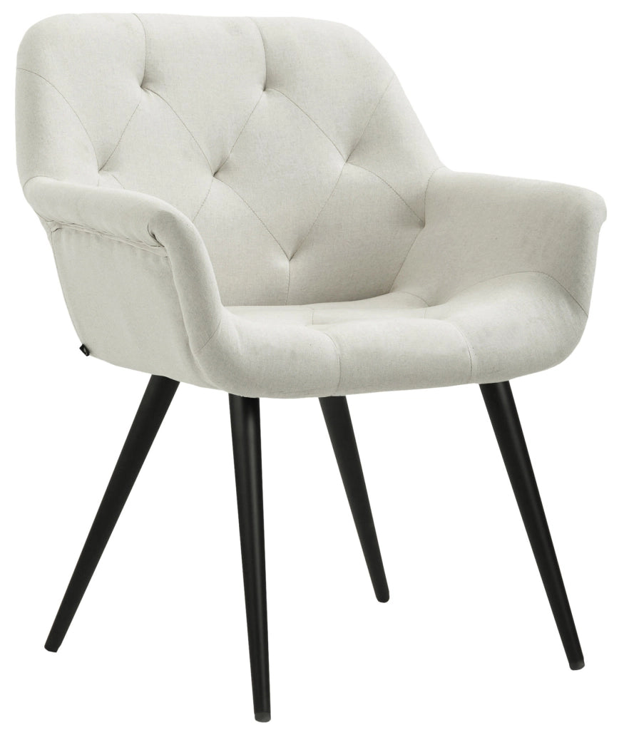 Sedia da pranzo Langford Beige,Tessuto