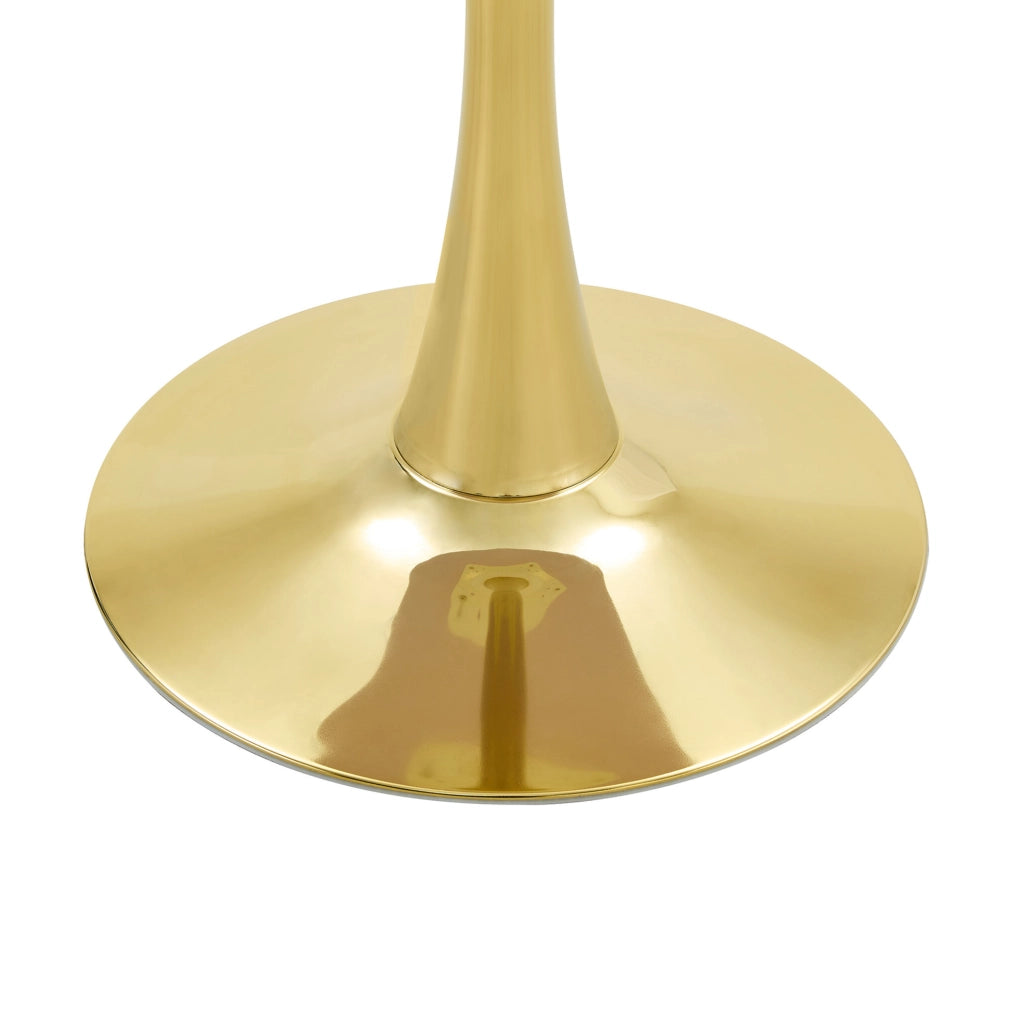 Tavolo rotondo bianco Ø 80 cm con base a tulipano