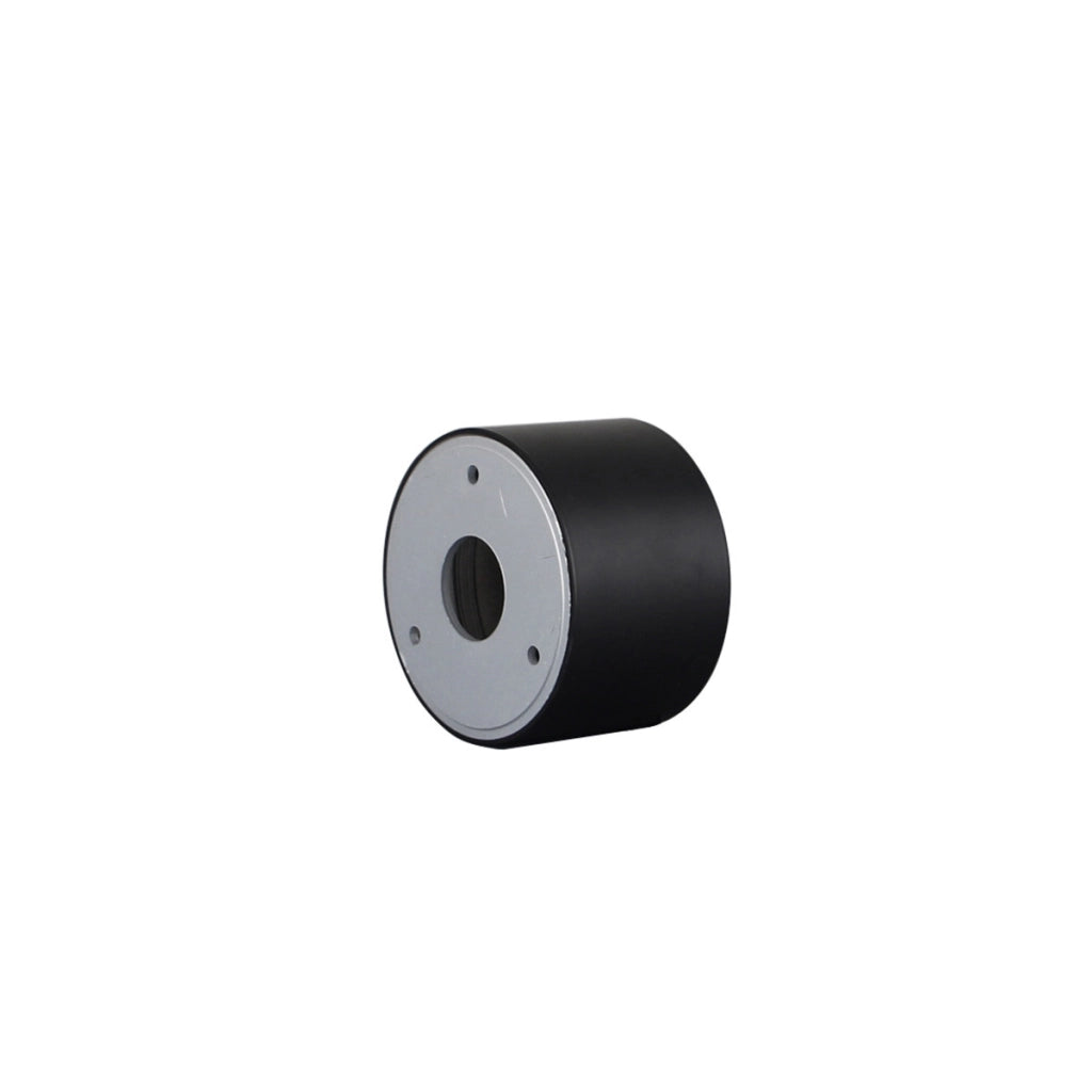 Plafoniera LED 6W nera tonda Ø9cm IP54 Kendal Light Prestige