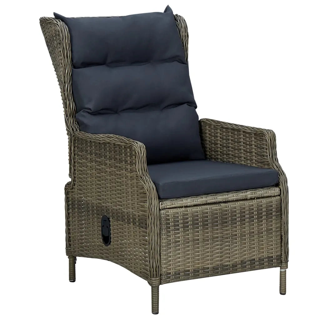 Set Mobili da Pranzo per Giardino 5 pz Marrone 3072168