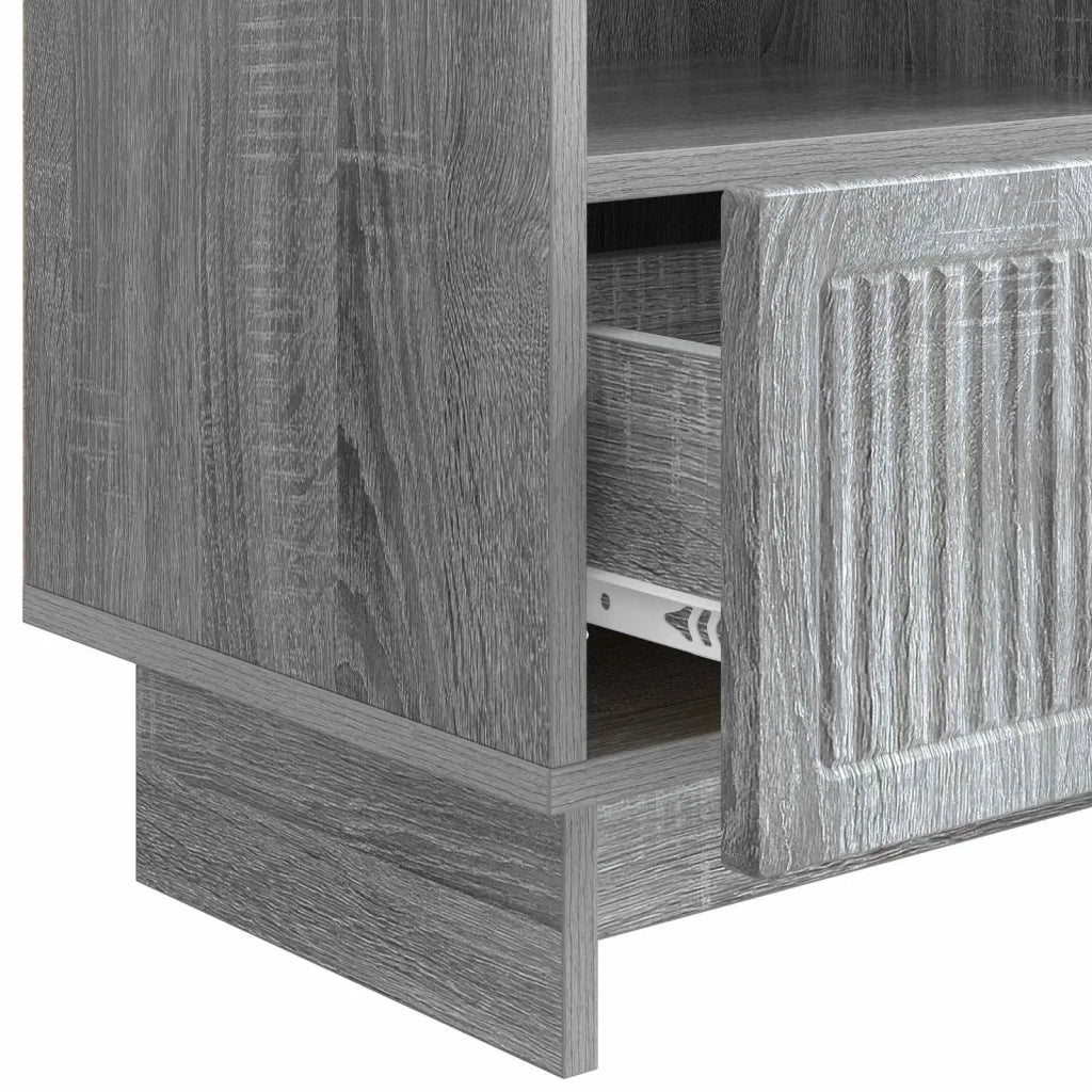 Mobile TV Grigio Sonoma 102 x 34,5 x 50 cm Legno ingegnerizzato 893991