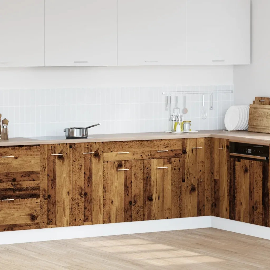 Cassettiera “Lyon” Legno Antico 80x46x81,5 cm 856092