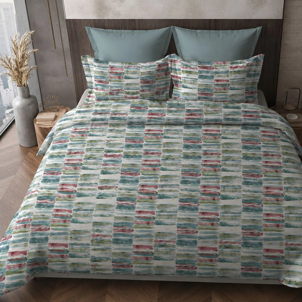 Salano, Copripiumino Matrimoniale Federa Inclusa, 300x250 cm Azzurro