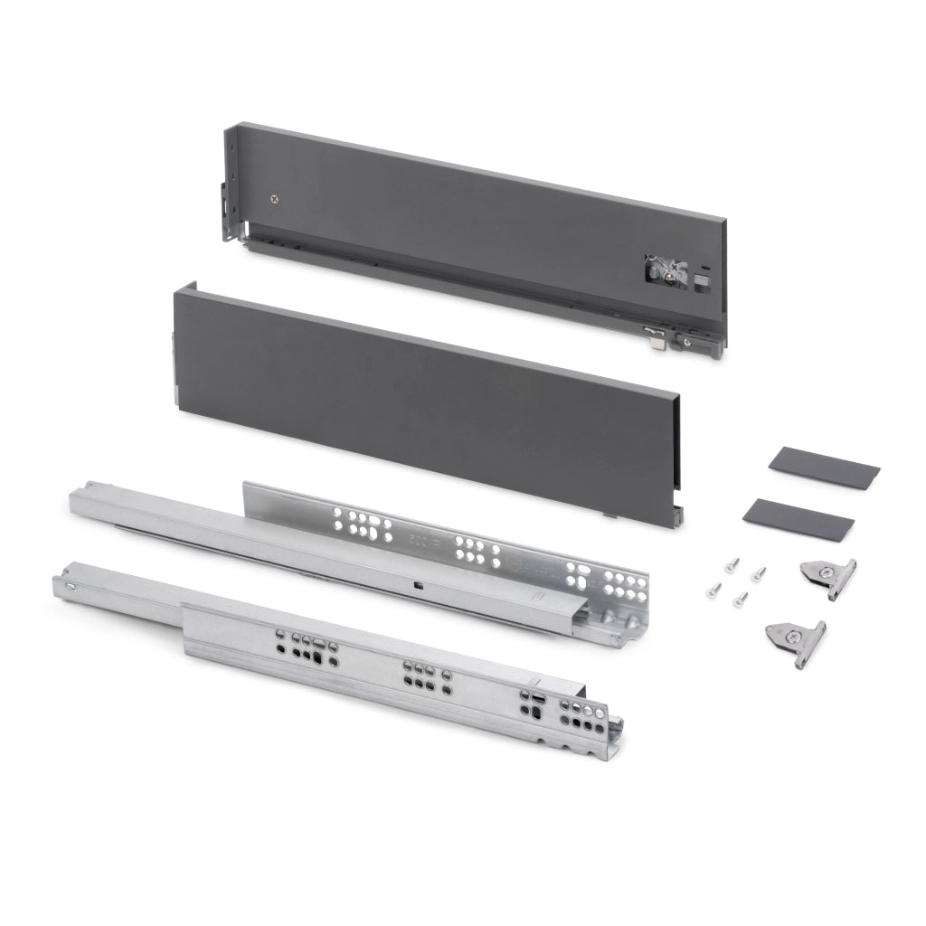 Cassetto esterno Vertex, 40kg, altezza 131mm e regolazione 3D