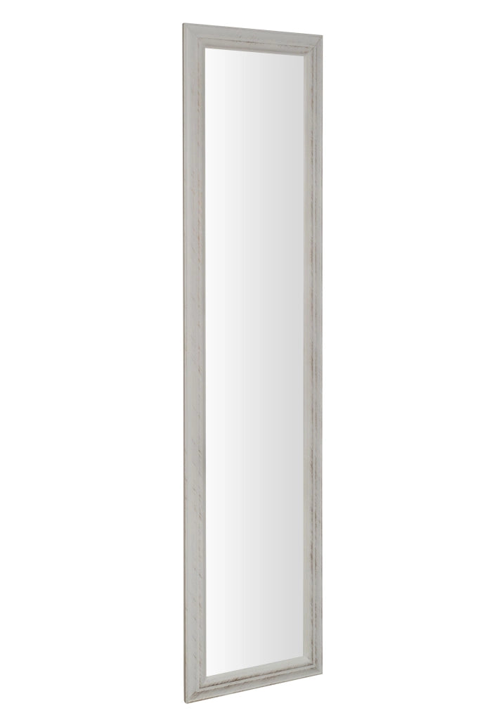 Biscottini Specchio da parete finitura bianco anticato Specchiera muro dimensioni Offerta