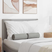 Cuscini a rullo 2 pcs Grigio Nuvola Ø 15 x 40 cm Tessuto