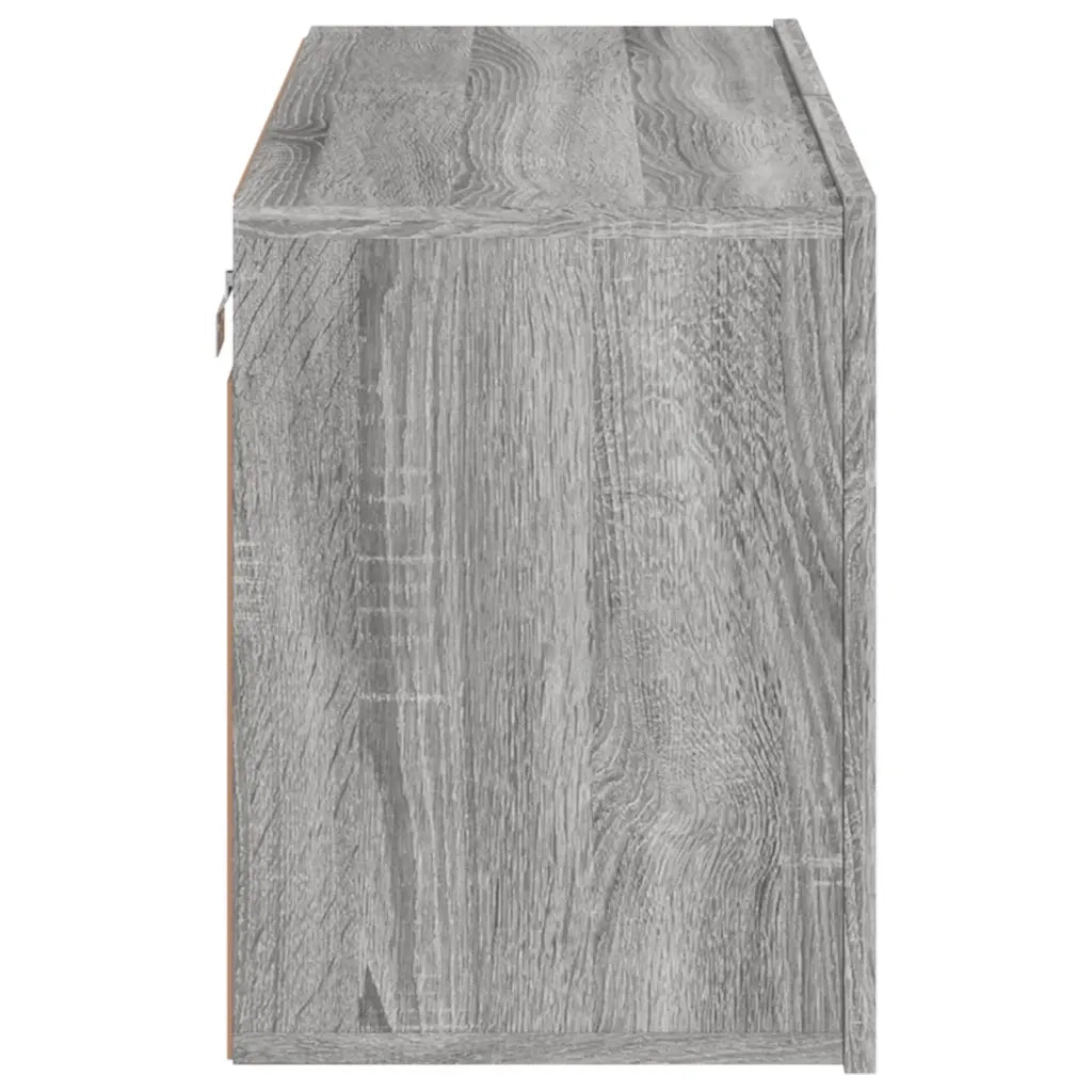 Mobile TV a Parete Grigio Sonoma 80x30x41 cm 836962