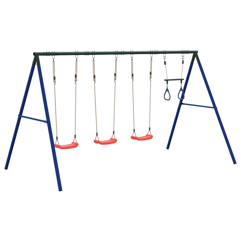 Set Gioco da Esterno con Altalene e Trapezio