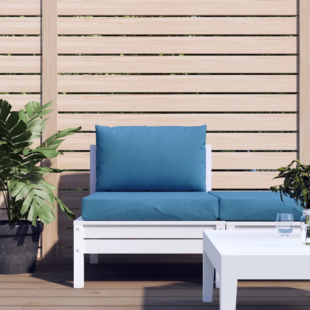 Cuscini per Pallet 2 pz | Cuscini per sedie Blu M¨¦lange in Tessuto