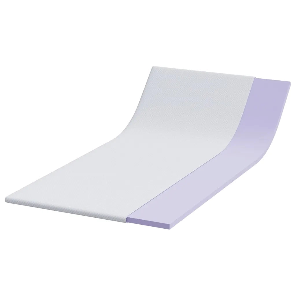 Topper per materasso Bianco 120 x 200 cm Tessuto Jacquard CFW9893420