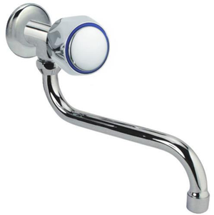 Rubinetto singolo per lavello a muro canna s glady