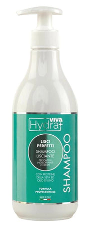 HYDRA VIVA SHAMPOO LISCIANTE PER CAPELLI INDISCIPLINATI E CRESPI CON PROTEINE DELLA SETA ED OLIO DI LINO 500 ML