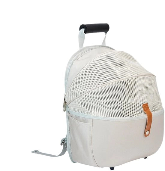 Borsa da Viaggio per Piccoli Gatti e Gattini, Sacchetto di Pizzo per Animali Leggero e Portatile per Viaggi e Utilizzo All'Aperto, Borsa per Visite al Veterinario, Gite Corti, Escursioni, Campeggio con Puppi anche