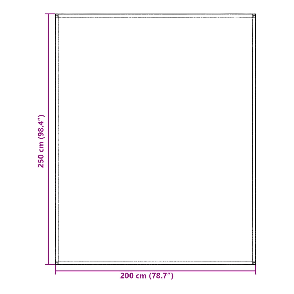 Accessorio Tenda Blu-grigio Poliestere 250 x 200 cm