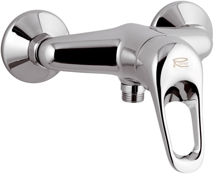 Miscelatore esterno doccia con leva frontale remer - serie kiss