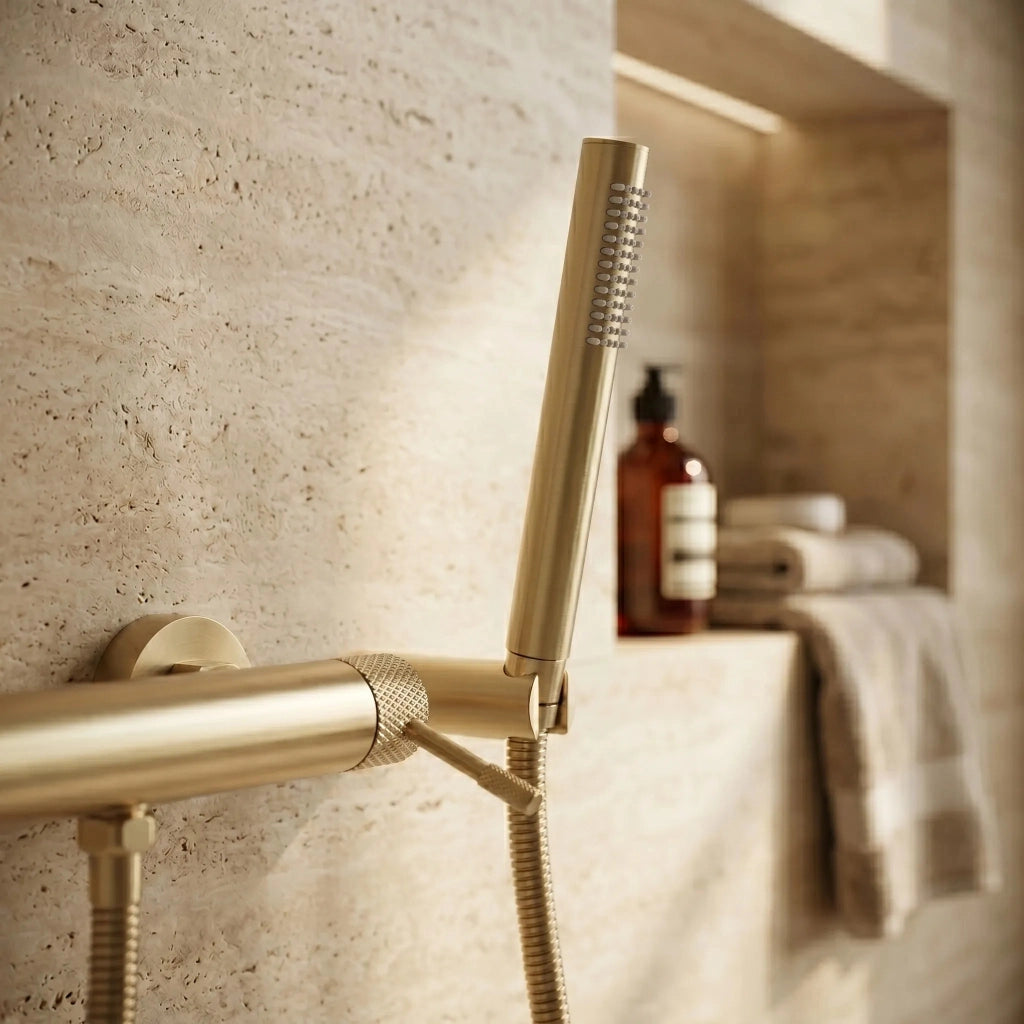 Rubinetto Per Vasca Rea Venti Brush Gold