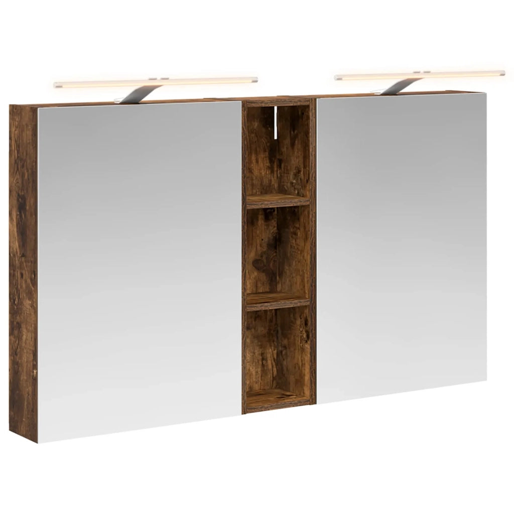 Set di Armadi da Bagno con lo scaffale 3 pcs 120 x 14,5 x 70 cm 3403756