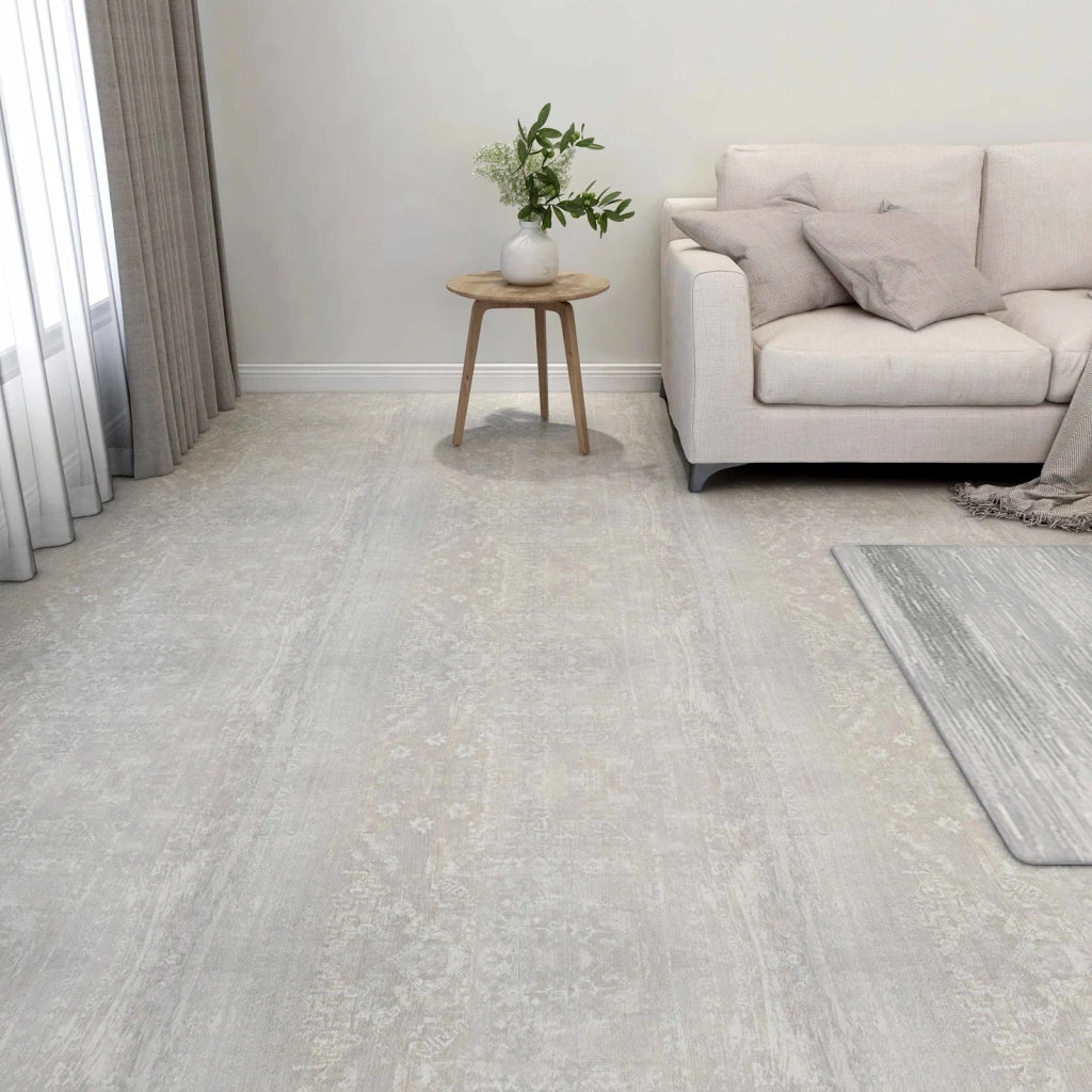 Tavole per Pavimenti 5,11 m2 55 pz PVC Bianco e Legno CFW6703716