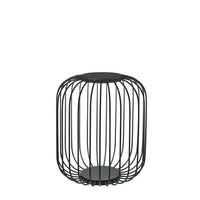 Piantana Vintage - Decò Djambe Metallo Nero Led 18W 3000K D55Cm