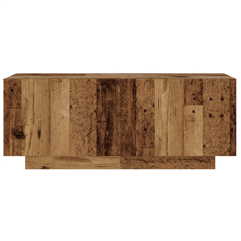 vidaXL Mobile Porta TV con LED Legno Antico 180x35x40 cm Truciolato