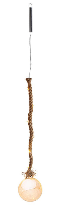 Lampada Sospensione Corda Vintage Lampadina Led Batteria Illuminazione Natale Temperatura di colore: Luce Calda